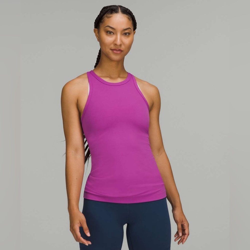 Lululemon Fuchsia Racerback Tank Top